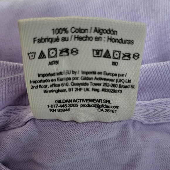 Comfort Colors Souvenir Niagara Pastel Purple T-shirt Size Med Unisex - Picture 6 of 8